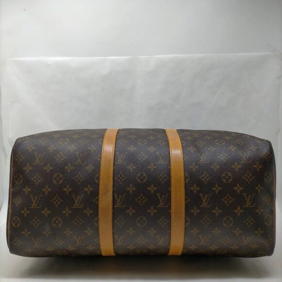 Louis Vuitton LV Boston Bag Keepall 50 Brown Monogram 699-052625 - Picture 4 of 9